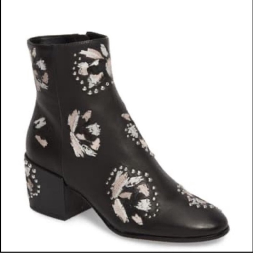 Dolce Vita Mollie Embellished Bootie NIB Black